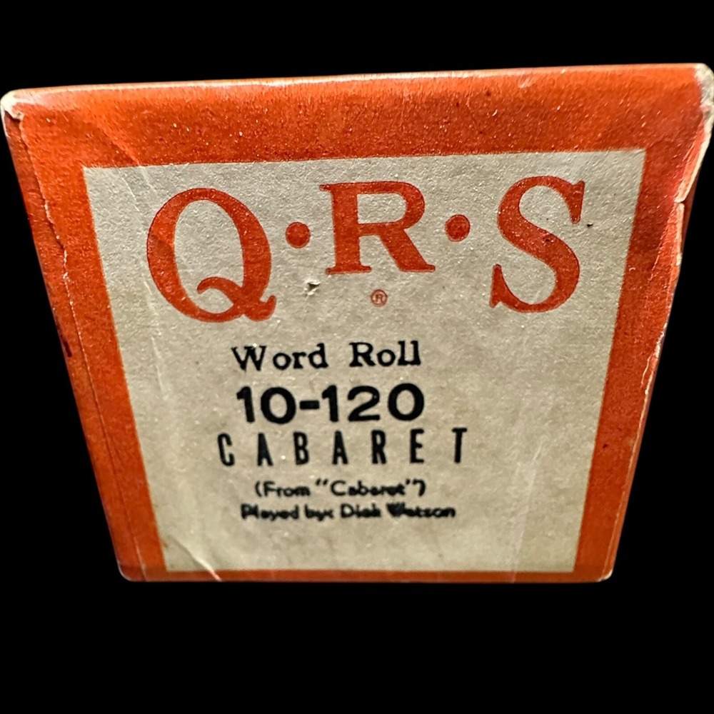 Cabaret QRS Player Piano Roll 10-120